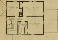 An illustration from Boston Herald-Traveler's book of homes : how to plan, finance and build your home (1922)