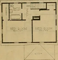 An illustration from Boston Herald-Traveler's book of homes : how to plan, finance and build your home (1922)