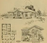 An illustration from Boston Herald-Traveler's book of homes : how to plan, finance and build your home (1922)