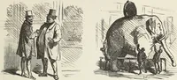 An illustration from Bouffonneries de l'exposition (1868)