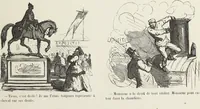 An illustration from Bouffonneries de l'exposition (1868)