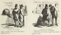 An illustration from Bouffonneries de l'exposition (1868)
