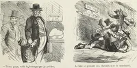 An illustration from Bouffonneries de l'exposition (1868)