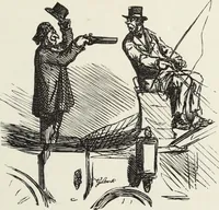 An illustration from Bouffonneries de l'exposition (1868)
