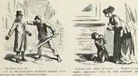 An illustration from Bouffonneries de l'exposition (1868)