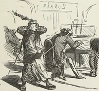 An illustration from Bouffonneries de l'exposition (1868)