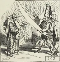 An illustration from Bouffonneries de l'exposition (1868)