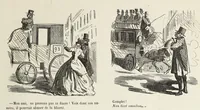 An illustration from Bouffonneries de l'exposition (1868)