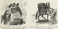An illustration from Bouffonneries de l'exposition (1868)