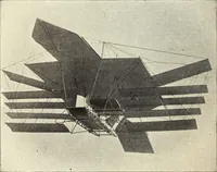 An illustration from The boys' book of model aeroplanes : how to build and fly them : with the story of the evolution of the flying machine (1912)