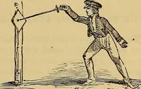 An illustration from Boys' own book : a complete encyclopedia of athletic, scientific, outdoor, and indoor sports (1881)