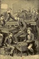 An illustration from Boys' own book : a complete encyclopedia of athletic, scientific, outdoor, and indoor sports (1881)