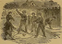 An illustration from Boys' own book : a complete encyclopedia of athletic, scientific, outdoor, and indoor sports (1881)