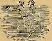 An illustration from Boys' own book : a complete encyclopedia of athletic, scientific, outdoor, and indoor sports (1881)