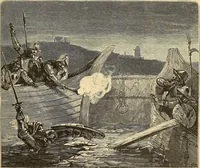 An illustration from The boy travellers in southern Europe : adventures of two youths in a journey through Italy, southern France, and Spain, with visits to Gibraltar and the islands of Sicily and Malta (1893)