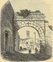 An illustration from The boy travellers in southern Europe : adventures of two youths in a journey through Italy, southern France, and Spain, with visits to Gibraltar and the islands of Sicily and Malta (1893)