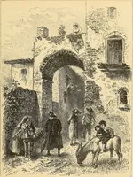 An illustration from The boy travellers in southern Europe : adventures of two youths in a journey through Italy, southern France, and Spain, with visits to Gibraltar and the islands of Sicily and Malta (1893)