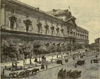 An illustration from The boy travellers in southern Europe : adventures of two youths in a journey through Italy, southern France, and Spain, with visits to Gibraltar and the islands of Sicily and Malta (1893)