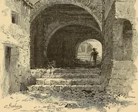 An illustration from The boy travellers in southern Europe : adventures of two youths in a journey through Italy, southern France, and Spain, with visits to Gibraltar and the islands of Sicily and Malta (1893)