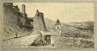 An illustration from The boy travellers in southern Europe : adventures of two youths in a journey through Italy, southern France, and Spain, with visits to Gibraltar and the islands of Sicily and Malta (1893)