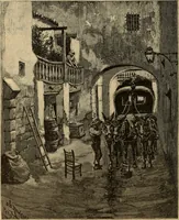 An illustration from The boy travellers in southern Europe : adventures of two youths in a journey through Italy, southern France, and Spain, with visits to Gibraltar and the islands of Sicily and Malta (1893)
