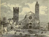 An illustration from The boy travellers in southern Europe : adventures of two youths in a journey through Italy, southern France, and Spain, with visits to Gibraltar and the islands of Sicily and Malta (1893)