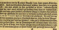 An illustration from Brasilsche gelt-sack. Waer in dat claerlijck vertoont wordt, waer dat de participanten van de West-Indische Comp. haer gelt ghebleven is (1647)