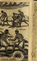 An illustration from Breue, e succinta relatione del viaggio nel regno di Congo nell' Africa meridionale, (1692)