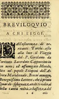An illustration from Breue, e succinta relatione del viaggio nel regno di Congo nell' Africa meridionale, (1692)