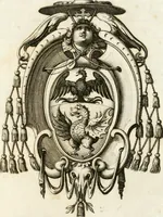 An illustration from Breue racconto della trasportatione del corpo di Papa Paolo V. dalla basilica di S. Pietro à quella di S. Maria Maggiore : con l'oratione recitata nelle sue esequie, & alcuni versi posti nell'apparato (1623)