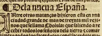 An illustration from Breuissima relacion de la destruycion de las Indias: (1552)