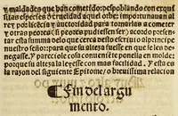 An illustration from Breuissima relacion de la destruycion de las Indias: (1552)