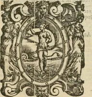 An illustration from Breve descrittione del monasterio di S. Ambrogio Maggiore di Milano, et sua chiesa de cisterciensi monaci : l'origine della congregatione cisterciense di Lombardia : con la descrittione del monasterio di Chiaraualle di Milano : et la vita del cardinale Ascanio Maria Sforza, commendatore dell' vno & l'altro monasterio & chiese (1626)