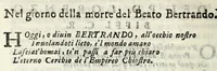 An illustration from Breve relatione della pompa e delle cose che occorsero nella festivita del Beato Lvdovico Bertrando : celebrata nella regale chiesa di San Domenico di Napoli l'vltima Domenica d'Aprile dell'Anno 1613 ... ; con il sermone (1613)