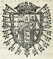 An illustration from Breve relatione della pompa e delle cose che occorsero nella festivita del Beato Lvdovico Bertrando : celebrata nella regale chiesa di San Domenico di Napoli l'vltima Domenica d'Aprile dell'Anno 1613 ... ; con il sermone (1613)