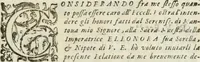 An illustration from Breve relatione dello sposalitio fatto della serenissima principessa Eleonora Gonzaga con la Sacra Cesarea Maestà di Ferdinando II. imperatore : et appresso, delle feste & superbi apparati fatti nelle sue imperiali nozze, così in Mantoua, come anco per il viaggio fino alla città d'Ispruch (1622)