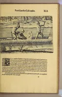 Picture 14 of 16 from Brevis narratio eorum quae in Florida Americae provi[n]cia Gallis acciderunt, : secunda in illam nauigatione, duce Renato de Laudo[n]niere classis praefecto anno M D LXIIII. Quae est secunda pars Americae. Additae figurae et incolarum eicones ibidem ad vivu[m] espressae brevis item declaratio religionis, rituum, vivendique ratione ipsorum. (1609), leaf 145