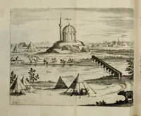 An illustration from A brief account of some travels in Hungaria, Servia, Bulgaria, Macedonia, Thessaly, Austria, Styria, Carinthia, Carniola, and Friuli : as also some observations on the gold, silver, copper, quick-silver mines, baths, and mineral waters in those parts : with the figures of some habits and remarkable places (1673)
