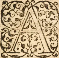 An illustration from A brieff discours off the troubles begonne at Franckford in Germany, Anno Domini 1554 .. (1575)