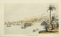 An illustration from A brief history of the Wesleyan missions on the west coast of Africa : including biographical sketches of all the missionaries who have died in that important field of labour : with some account of the European settlements and of the slave-trade (1851)