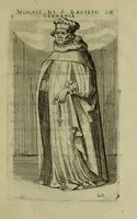 An illustration from Briefve histoire de l'institution des ordres religieux : avec les figures de leurs habits (1680)