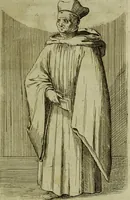 An illustration from Briefve histoire de l'institution des ordres religieux : avec les figures de leurs habits (1680)