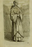 An illustration from Briefve histoire de l'institution des ordres religieux : avec les figures de leurs habits (1680)