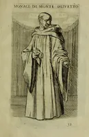 An illustration from Briefve histoire de l'institution des ordres religieux : avec les figures de leurs habits (1680)