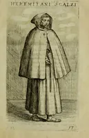 An illustration from Briefve histoire de l'institution des ordres religieux : avec les figures de leurs habits (1680)