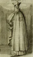 An illustration from Briefve histoire de l'institution des ordres religieux : avec les figures de leurs habits (1680)