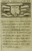 An illustration from Briefve histoire de l'institution des ordres religieux : avec les figures de leurs habits (1680)
