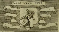 An illustration from Briefve histoire de l'institution des ordres religieux : avec les figures de leurs habits (1680)