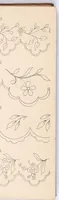 An illustration from Briggs & Co.'s patent transferring papers : protected by Her Most Gracious Majesty's Royal Letters Patent ; a warm iron passed over the backs of these papers transfers the pattern to any fabric (1883)
