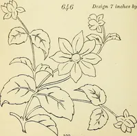 Picture 190 of 389 from Briggs' patent transferring designs (1880), leaf 107